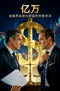 美剧《亿万》海报，金融界法律与财富博弈